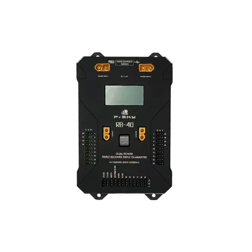 FrSky RB40 – двойное питание, кнопка прокрутки меню и ЖК-экран