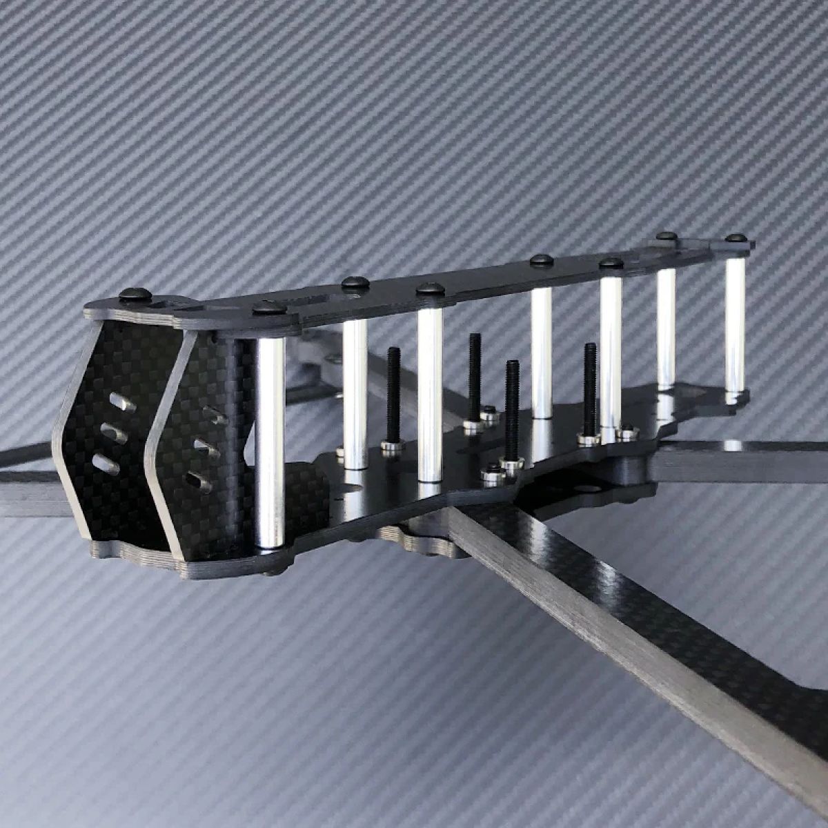 Каркас RJXHOBBY Mark4 V2 367мм, карбон, матовый, 8" FPV для дальнего полёта, комплект Каркас RJXHOBBY Mark4 V2 367мм, карбон, матовый, 8" FPV для дальнего полёта, комплект
