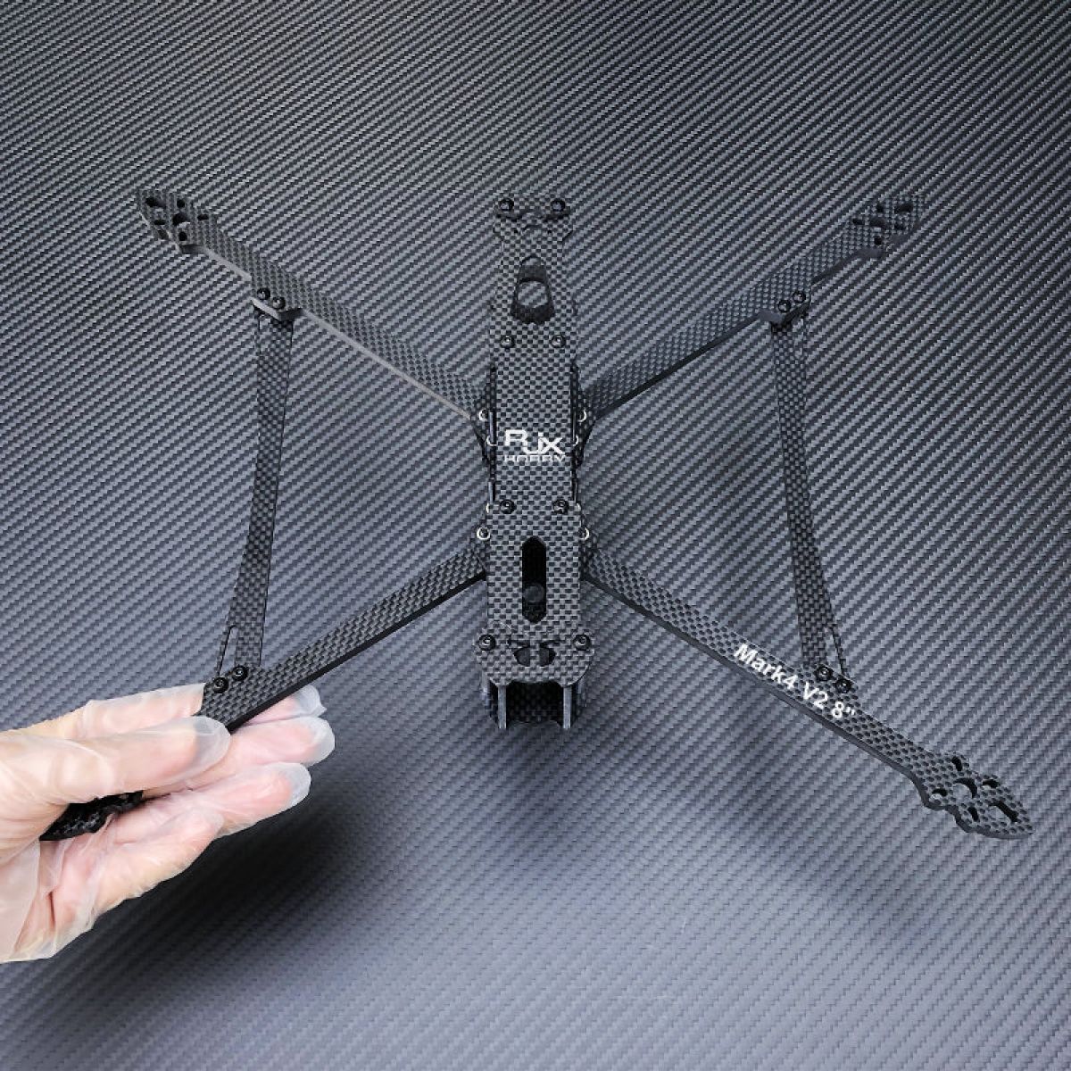Каркас RJXHOBBY Mark4 V2 367мм, карбон, матовый, 8" FPV для дальнего полёта, комплект Каркас RJXHOBBY Mark4 V2 367мм, карбон, матовый, 8" FPV для дальнего полёта, комплект