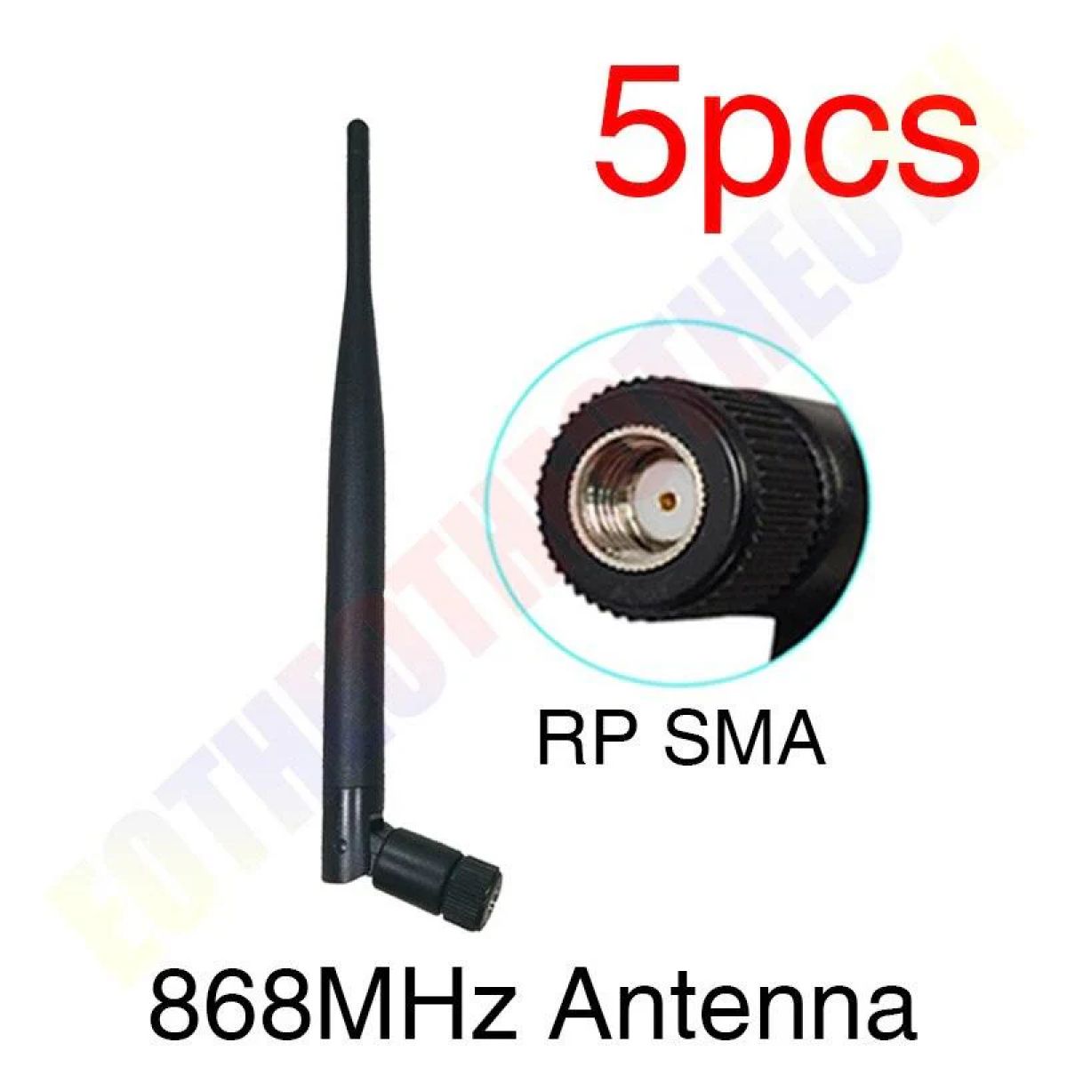 Антенна SMA 5 шт. 5dBi, 868/915 МГц LoRaWAN, GSM 21 см, разъем IPEX, 1 кабель Антенна SMA 5 шт. 5dBi, 868/915 МГц LoRaWAN, GSM 21 см, разъем IPEX, 1 кабель