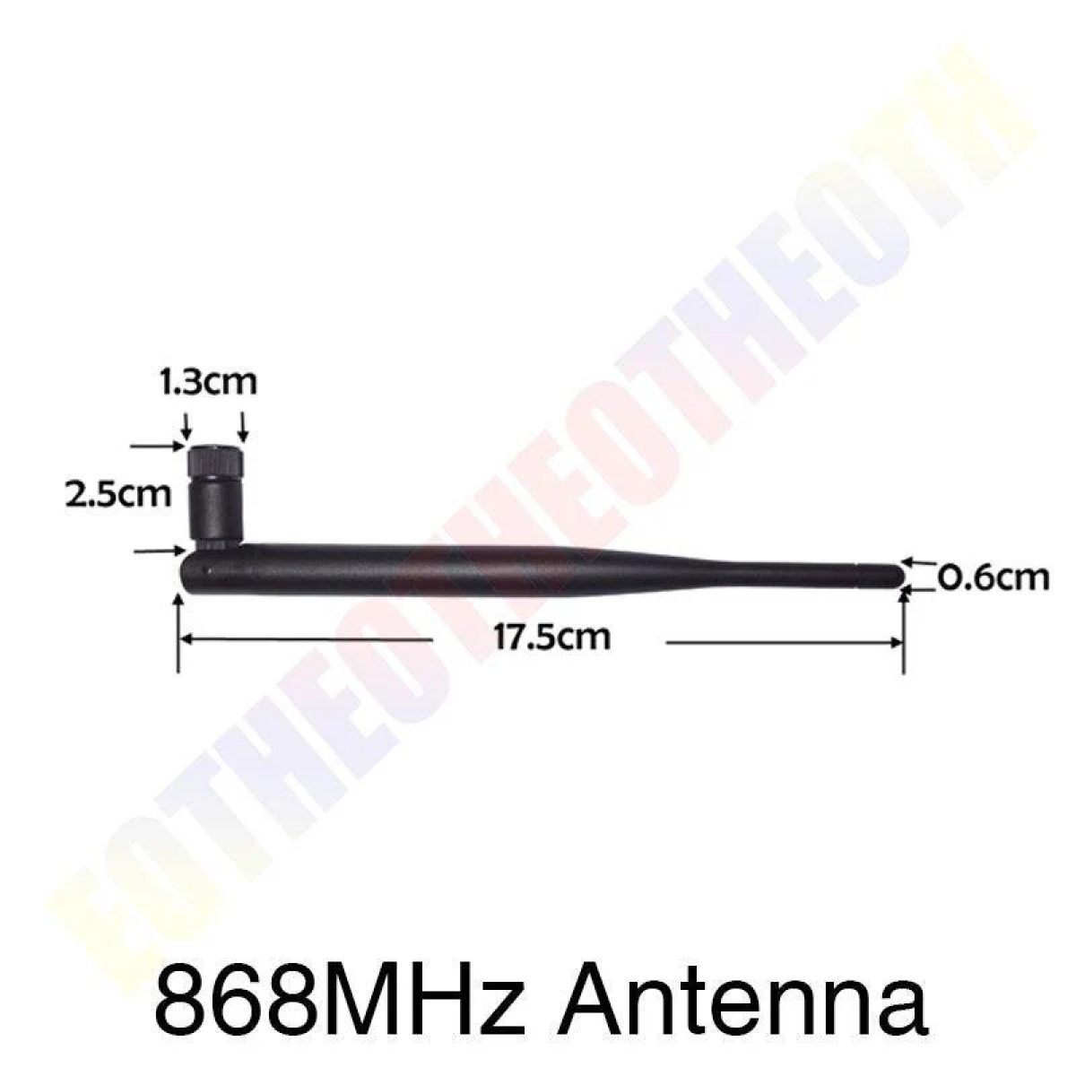 Антенна SMA 5 шт. 5dBi, 868/915 МГц LoRaWAN, GSM 21 см, разъем IPEX, 1 кабель Антенна SMA 5 шт. 5dBi, 868/915 МГц LoRaWAN, GSM 21 см, разъем IPEX, 1 кабель