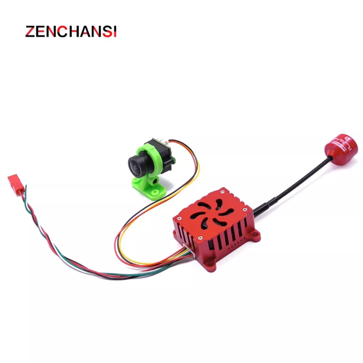 RXCRC 5.8G 48CH 1.6W VTX — Дальний передатчик + CMOS 1000TVL FPV камера + монитор 4,3" с экраном RXCRC 5.8G 48CH 1.6W VTX — Дальний передатчик + CMOS 1000TVL FPV камера + монитор 4,3" с экраном