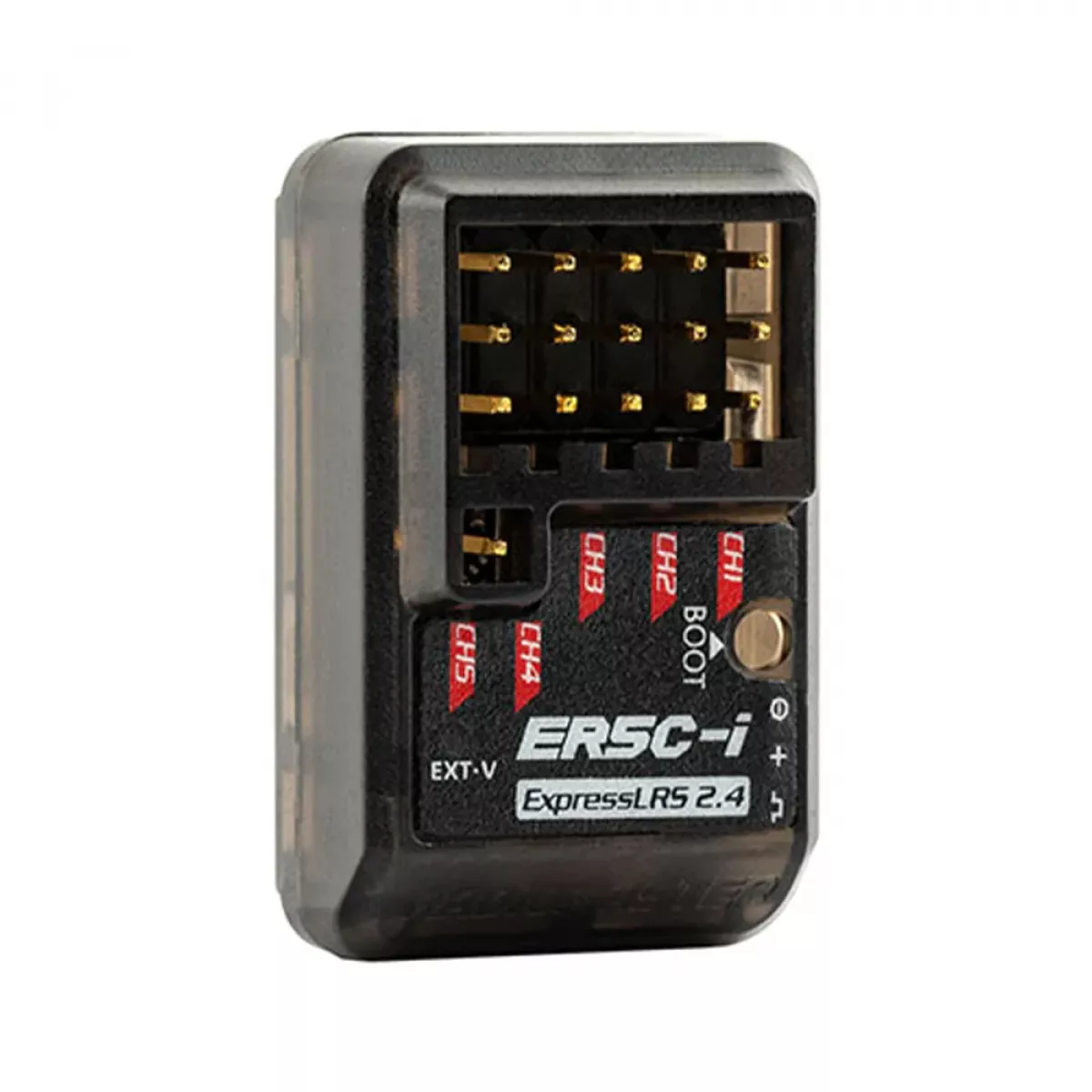 Приёмник RadioMaster ER5C-i 2.4ГГц ELRS PWM с керамической антенной для наземных моделей Приёмник RadioMaster ER5C-i 2.4ГГц ELRS PWM с керамической антенной для наземных моделей