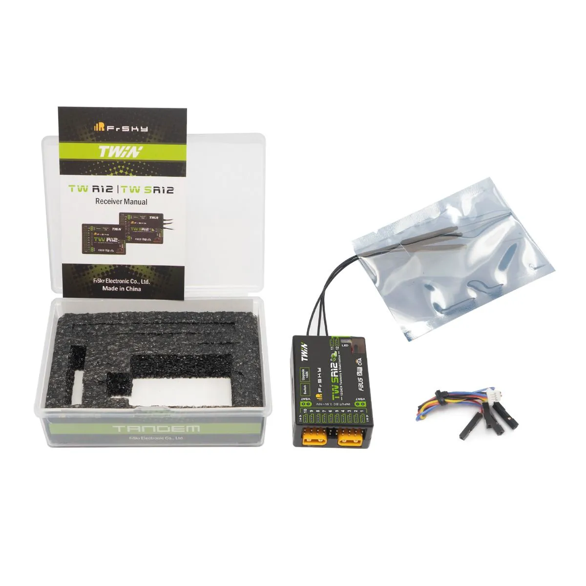 FrSky TW SR12 Приёмник TWIN Dual 2.4G с ADV стабилизацией и 12 настраиваемыми каналами FrSky TW SR12 Приёмник TWIN Dual 2.4G с ADV стабилизацией и 12 настраиваемыми каналами