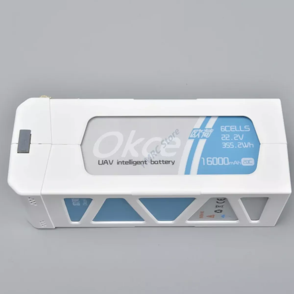 Литий-полимерный аккумулятор OKCELL 22.2V 6S 16000mAh 20C для сельскохозяйственного дрона Литий-полимерный аккумулятор OKCELL 22.2V 6S 16000mAh 20C для сельскохозяйственного дрона