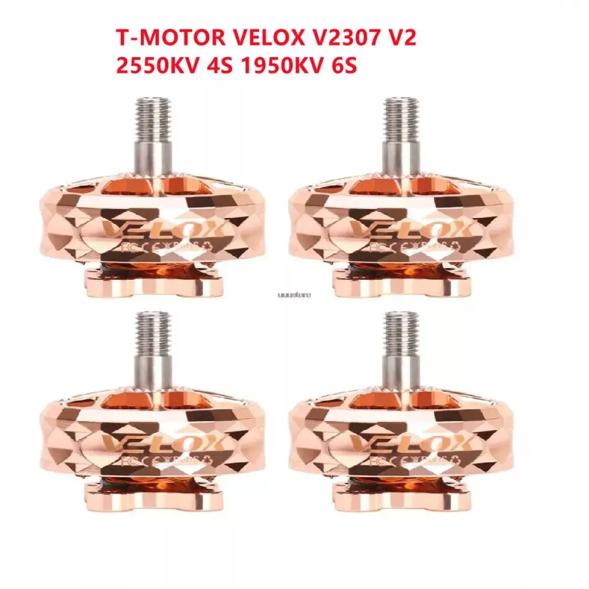 Бесщёточный мотор T-MOTOR VELOX VELOCE V2307 V2 2550KV/1950KV для FPV дронов и фристайла Бесщёточный мотор T-MOTOR VELOX VELOCE V2307 V2 2550KV/1950KV для FPV дронов и фристайла