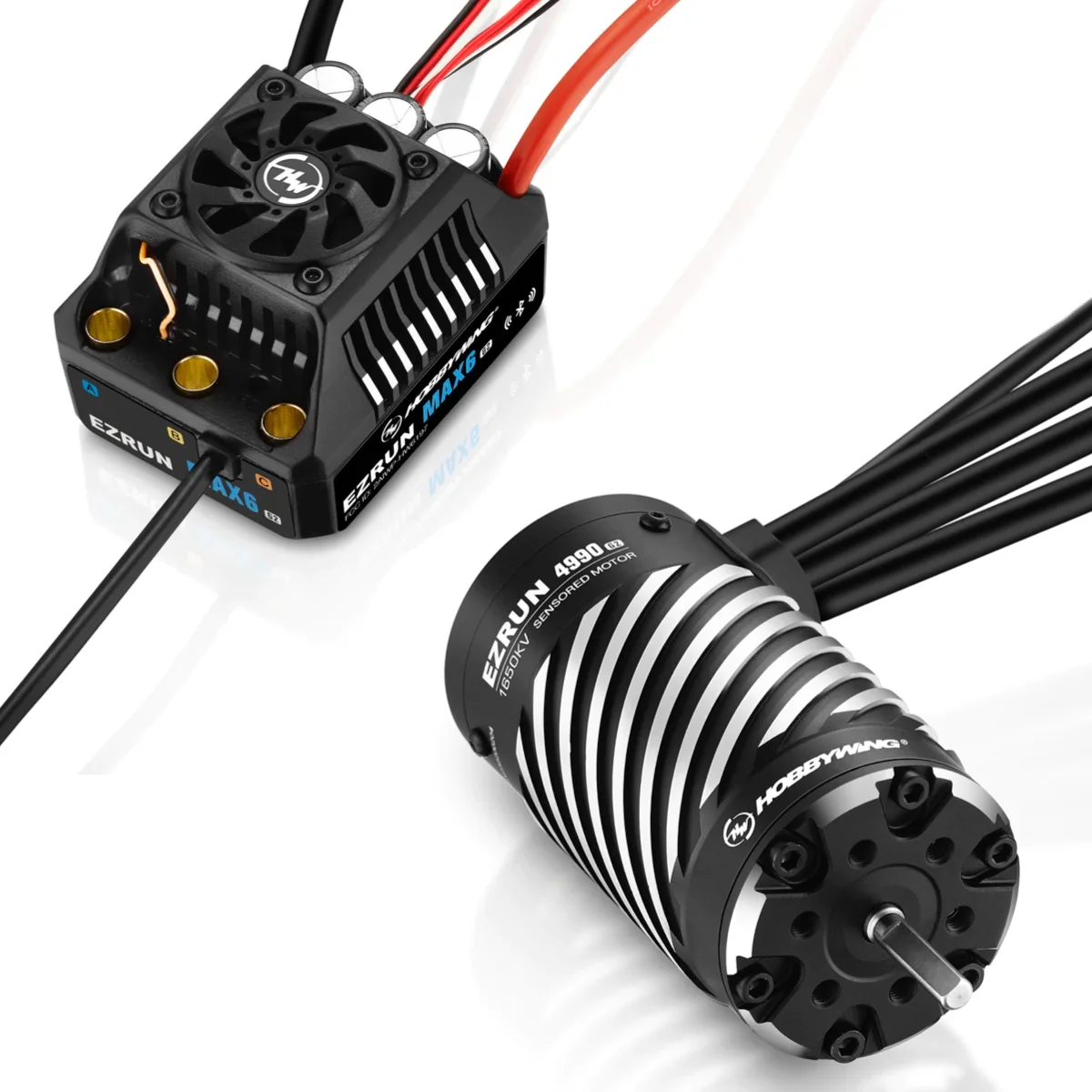 Комбо Hobbywing EZRUN MAX6 G2: мотор EzRun 4990/5690 SD G2 и регулятор Max6 G2 для RC машин Комбо Hobbywing EZRUN MAX6 G2: мотор EzRun 4990/5690 SD G2 и регулятор Max6 G2 для RC машин