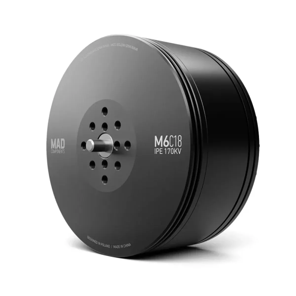 Бесколлекторный мотор MAD M6C18 170KV/330KV для БПЛА, мультикоптеров, самолетов RC Бесколлекторный мотор MAD M6C18 170KV/330KV для БПЛА, мультикоптеров, самолетов RC