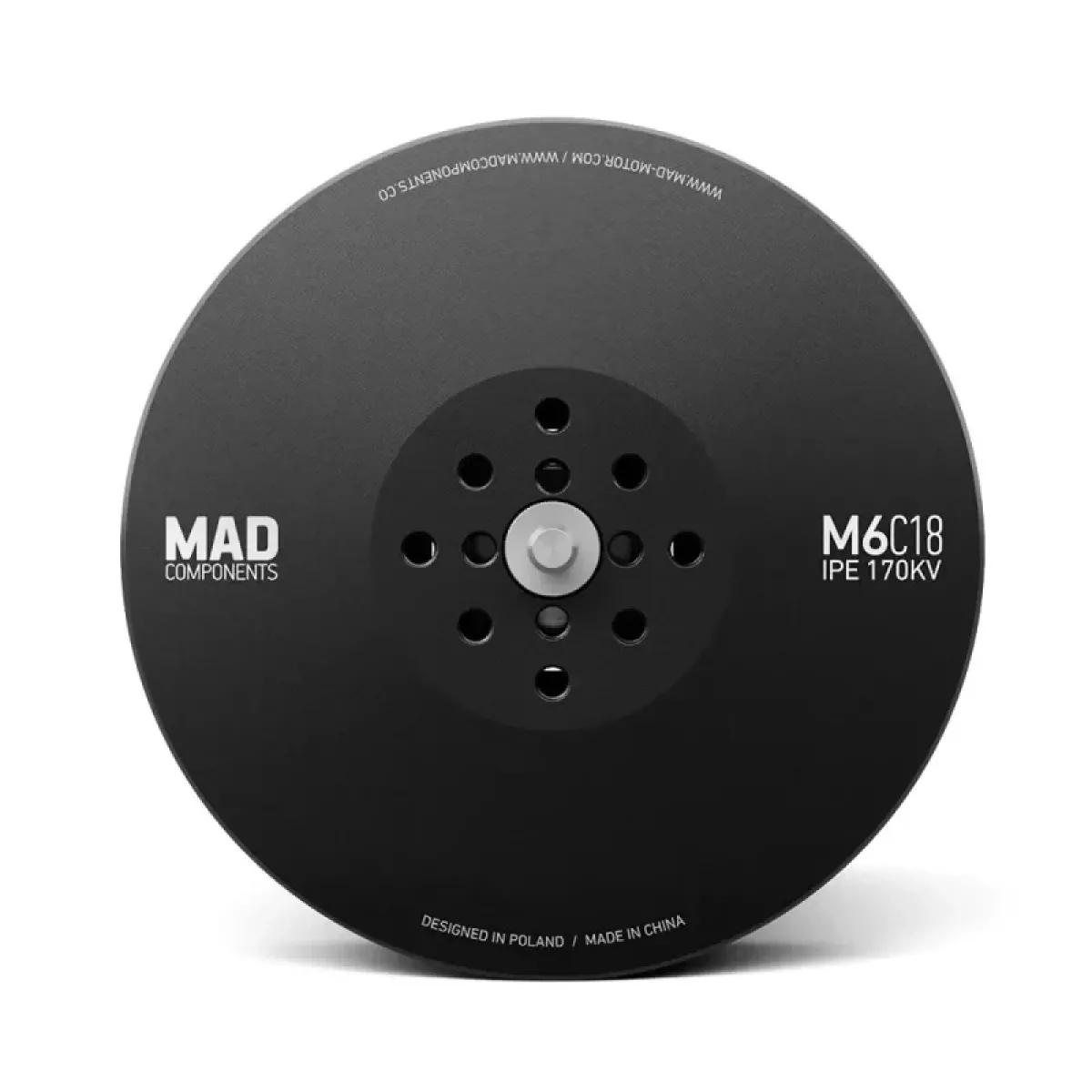 Бесколлекторный мотор MAD M6C18 170KV/330KV для БПЛА, мультикоптеров, самолетов RC Бесколлекторный мотор MAD M6C18 170KV/330KV для БПЛА, мультикоптеров, самолетов RC