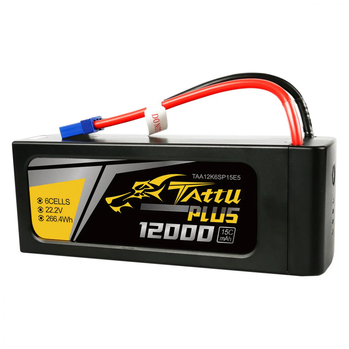Tattu Plus 12000mAh 6S 15C 22.2V Смарт LiPo аккумулятор с EC5/AS150+XT150 (новая версия) Tattu Plus 12000mAh 6S 15C 22.2V Смарт LiPo аккумулятор с EC5/AS150+XT150 (новая версия)