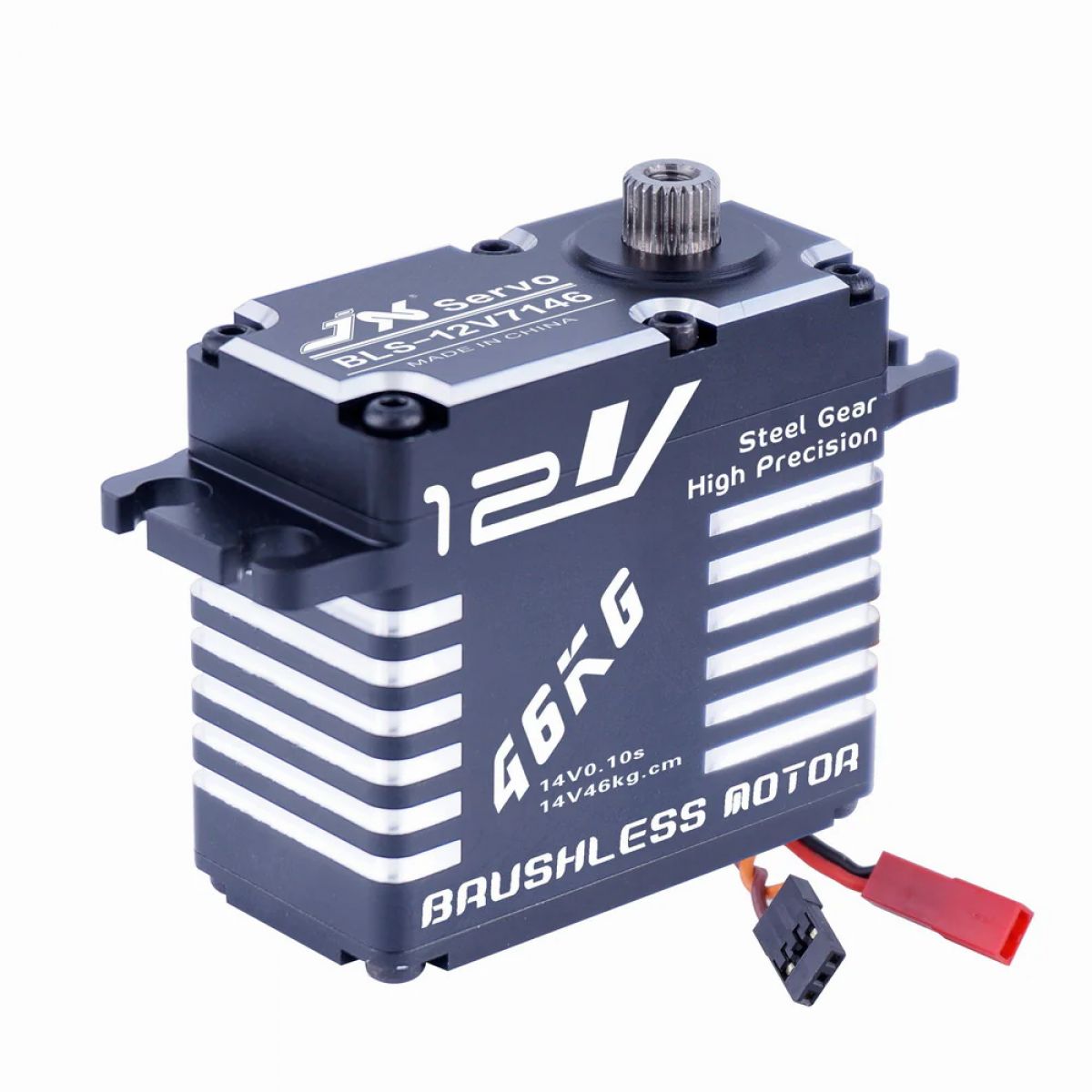 JX Servo PDI-4611MG — 11КГ металлический сервопривод, алюминиевый корпус, для 500 вертолёта и 1/10 RC авто JX Servo PDI-4611MG — 11КГ металлический сервопривод, алюминиевый корпус, для 500 вертолёта и 1/10 RC авто