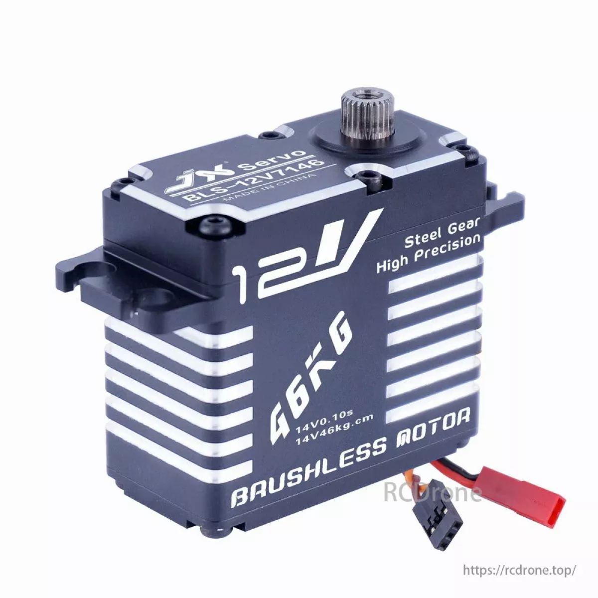 JX Servo PDI-4611MG — 11КГ металлический сервопривод, алюминиевый корпус, для 500 вертолёта и 1/10 RC авто JX Servo PDI-4611MG — 11КГ металлический сервопривод, алюминиевый корпус, для 500 вертолёта и 1/10 RC авто