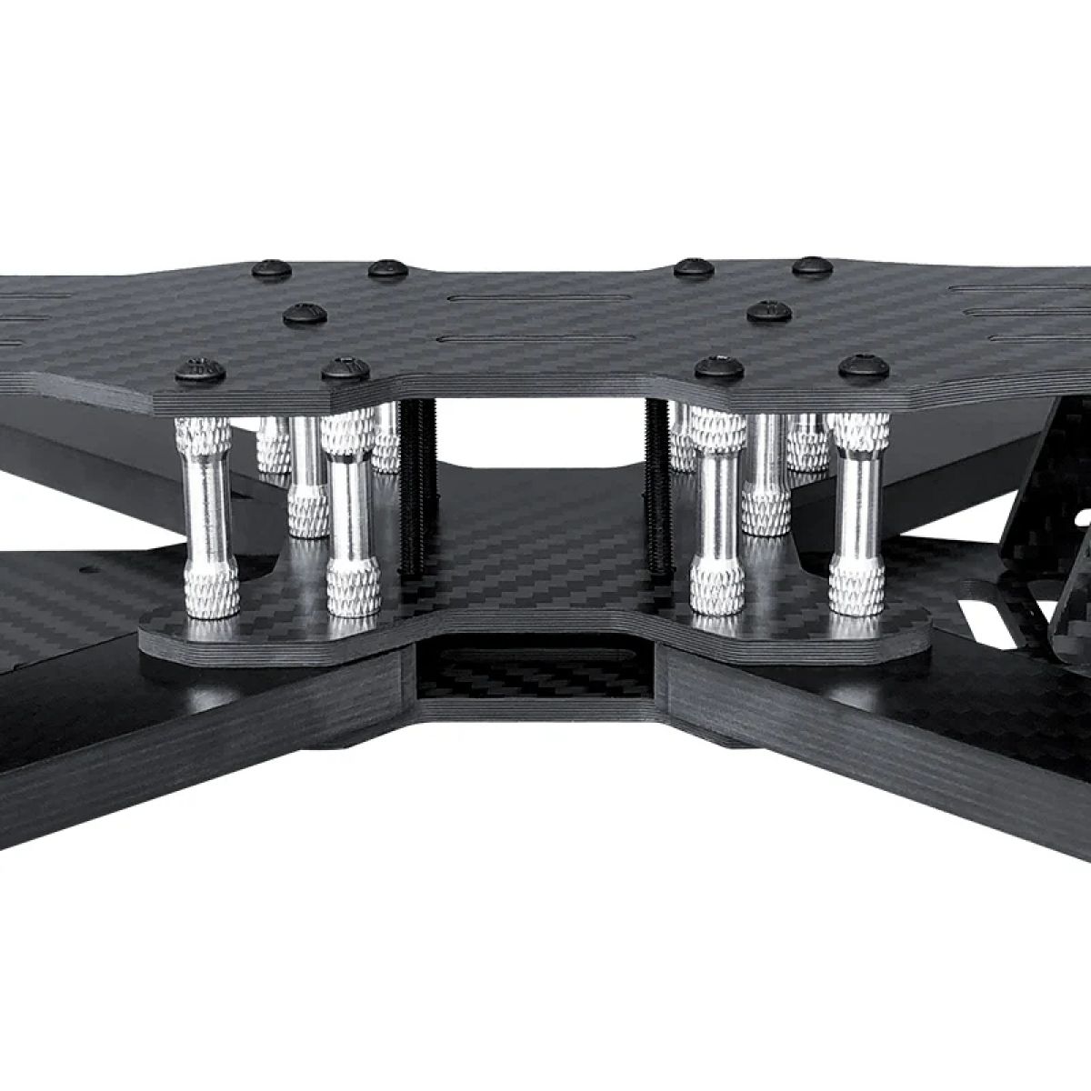 Карбоновая рама RJXHOBBY GW-13 525мм, твил, матовая, 13" FPV дальнего радиуса, Frame Kit Карбоновая рама RJXHOBBY GW-13 525мм, твил, матовая, 13" FPV дальнего радиуса, Frame Kit