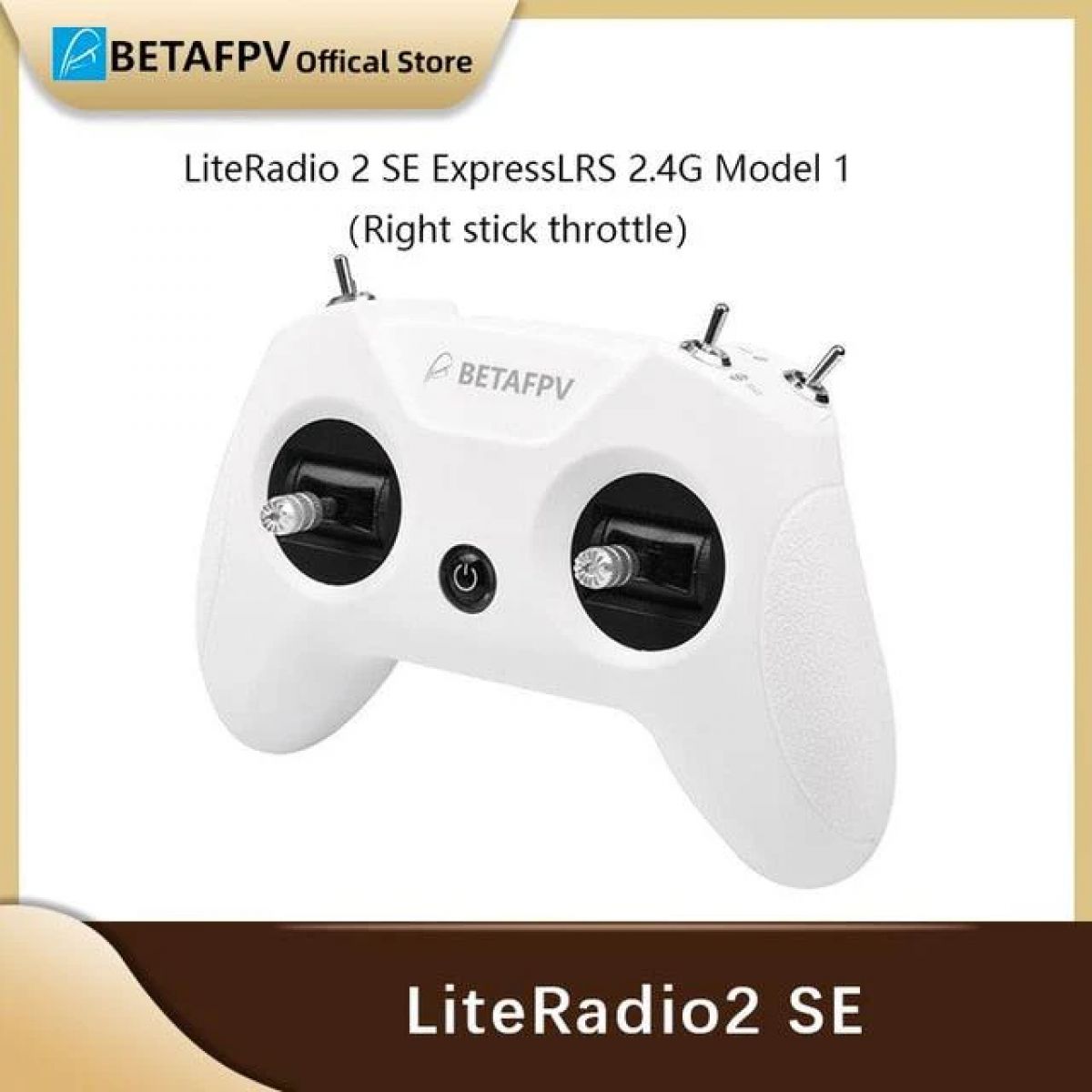 Пульт BETAFPV LiteRadio 3/2 SE ExpressLRS 8 каналов 2.4G для гоночных FPV-дронов Cetus PRO Пульт BETAFPV LiteRadio 3/2 SE ExpressLRS 8 каналов 2.4G для гоночных FPV-дронов Cetus PRO