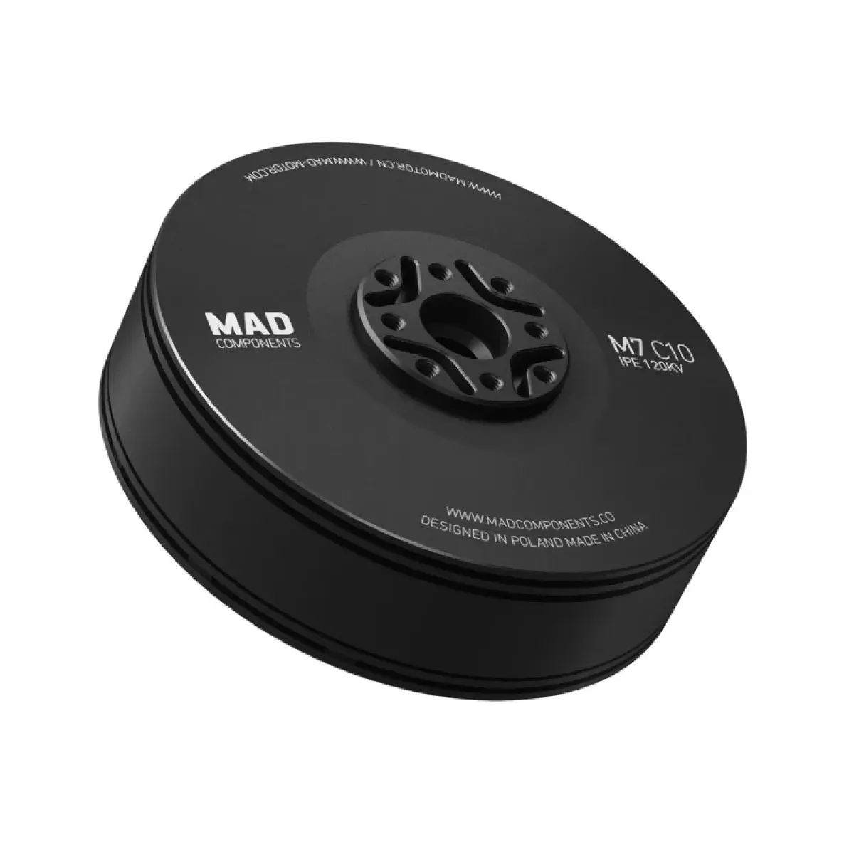 Бесколлекторный мотор MAD M7C10 V3 100KV/120KV/190KV для квадрокоптеров и мультикоптеров, высокая эффективность Бесколлекторный мотор MAD M7C10 V3 100KV/120KV/190KV для квадрокоптеров и мультикоптеров, высокая эффективность