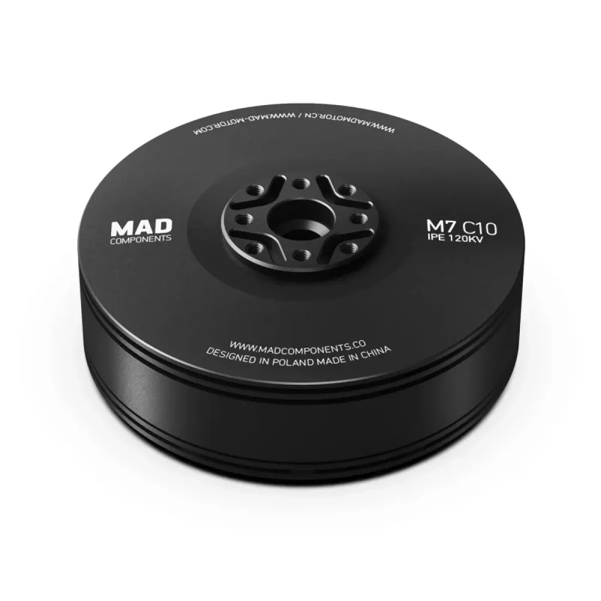 Бесколлекторный мотор MAD M7C10 V3 100KV/120KV/190KV для квадрокоптеров и мультикоптеров, высокая эффективность Бесколлекторный мотор MAD M7C10 V3 100KV/120KV/190KV для квадрокоптеров и мультикоптеров, высокая эффективность