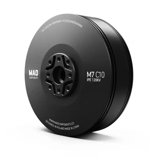 Бесколлекторный мотор MAD M7C10 V3 100KV/120KV/190KV для квадрокоптеров и мультикоптеров, высокая эффективность