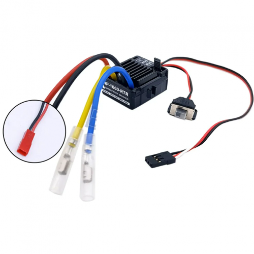 HobbyWing QuicRun 1060 RTR 60A ESC влагозащищённый для 1:10 RC авто Axial SCX10 HSP багги