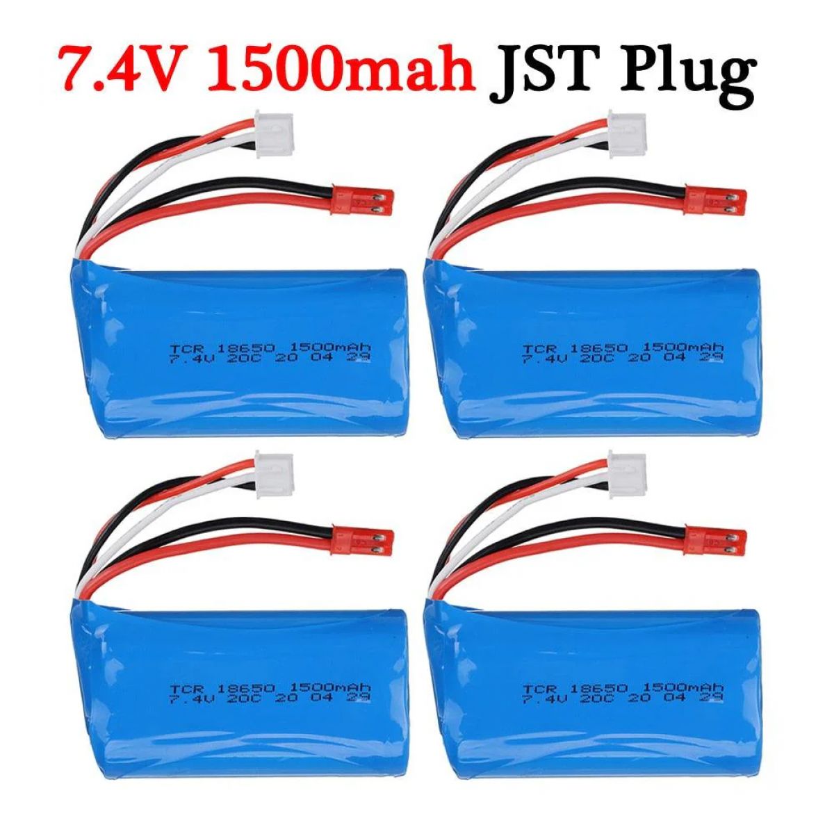 Аккумулятор 7.4В 1500мАч с разъемом JST для UD1601/UD1602/SG1603/SG1604, дроны, авто, лодки Аккумулятор 7.4В 1500мАч с разъемом JST для UD1601/UD1602/SG1603/SG1604, дроны, авто, лодки