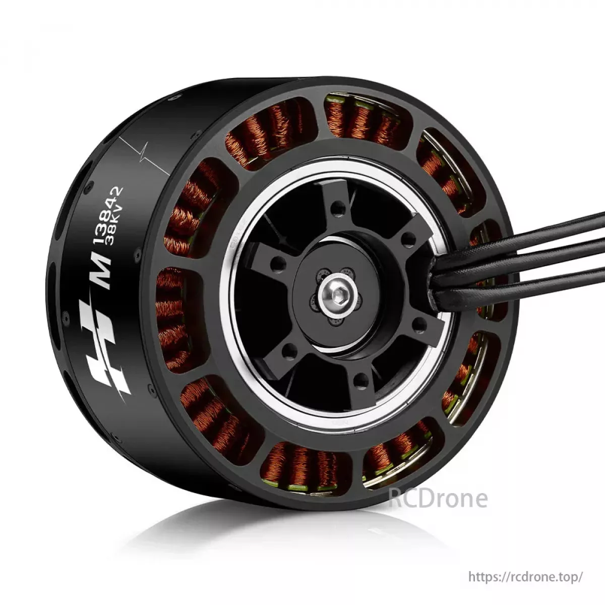 Бесколлекторный мотор Hobbywing M13842 34KV/38KV, тяга 105/108 кг для 24S тяжелых промышленных БПЛА Бесколлекторный мотор Hobbywing M13842 34KV/38KV, тяга 105/108 кг для 24S тяжелых промышленных БПЛА