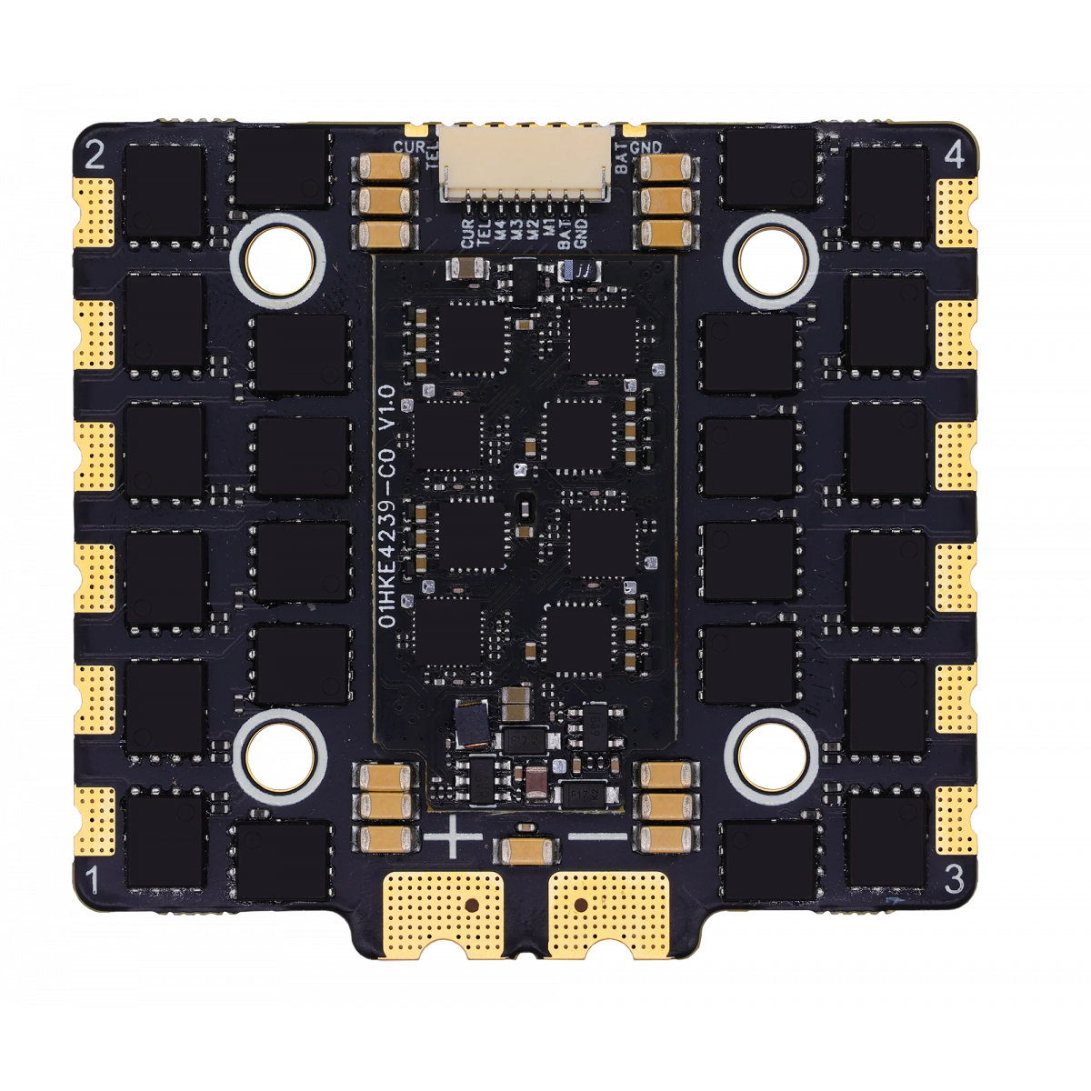 HAKRC 5139 90A 4-в-1 ESC для дрона 2–8S LiPo | BLHeliSuite | 50МГц MCU | DShot600 HAKRC 5139 90A 4-в-1 ESC для дрона 2–8S LiPo | BLHeliSuite | 50МГц MCU | DShot600