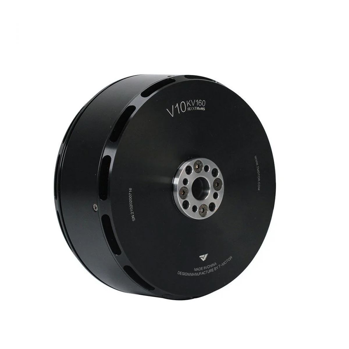 Бесколлекторный мотор T-motor V10 KV160 12S 120CC 28кг тяга для мультикоптеров и квадрокоптеров Бесколлекторный мотор T-motor V10 KV160 12S 120CC 28кг тяга для мультикоптеров и квадрокоптеров