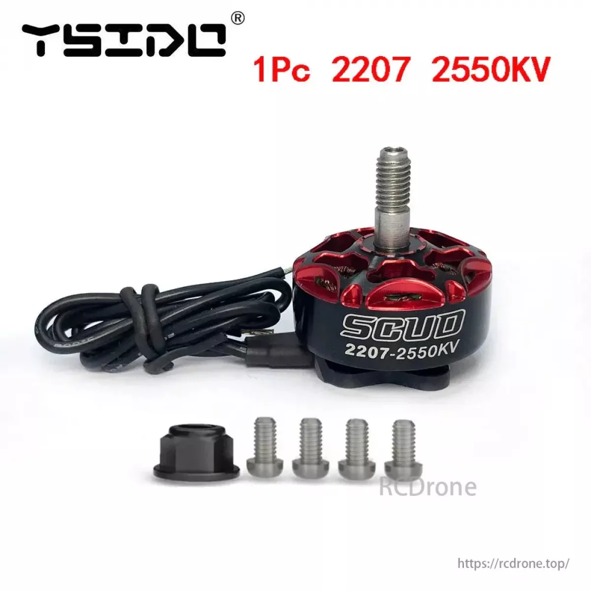 Бесколлекторный мотор YSIDO SCUD 2207/2306 1750KV/1850KV/2500KV/2550KV 3–6S для FPV дронов 5"/6" Бесколлекторный мотор YSIDO SCUD 2207/2306 1750KV/1850KV/2500KV/2550KV 3–6S для FPV дронов 5"/6"