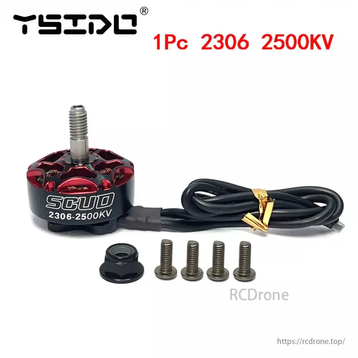 Бесколлекторный мотор YSIDO SCUD 2207/2306 1750KV/1850KV/2500KV/2550KV 3–6S для FPV дронов 5"/6" Бесколлекторный мотор YSIDO SCUD 2207/2306 1750KV/1850KV/2500KV/2550KV 3–6S для FPV дронов 5"/6"