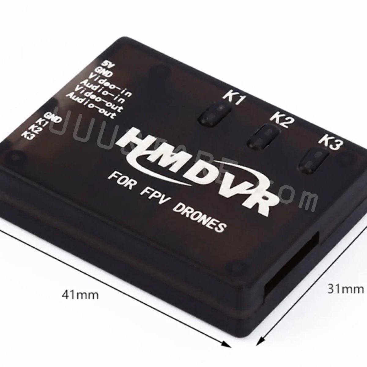 Мини-рекордер HMDVR для FPV дронов и квадрокоптеров Q250/QAV210, видеозапись 30fps, аудио Мини-рекордер HMDVR для FPV дронов и квадрокоптеров Q250/QAV210, видеозапись 30fps, аудио