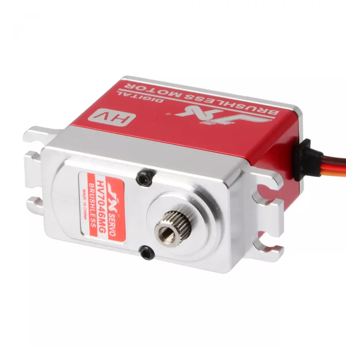 JX Servo BLS-HV7046MG — 46кг бесщеточный HV цифровой сервопривод с металлическими шестернями для дронов и вертолетов JX Servo BLS-HV7046MG — 46кг бесщеточный HV цифровой сервопривод с металлическими шестернями для дронов и вертолетов