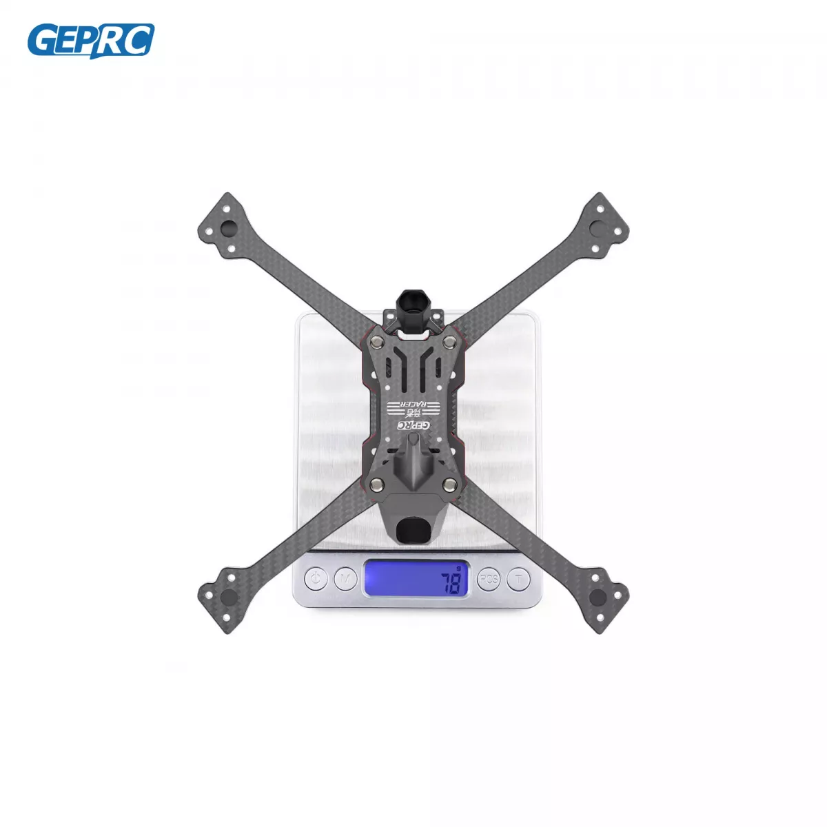 GEPRC Racer 208мм база, 5" фристайл FPV рама, 3D Shark Fin, 7075 авиационный алюминий GEPRC Racer 208мм база, 5" фристайл FPV рама, 3D Shark Fin, 7075 авиационный алюминий