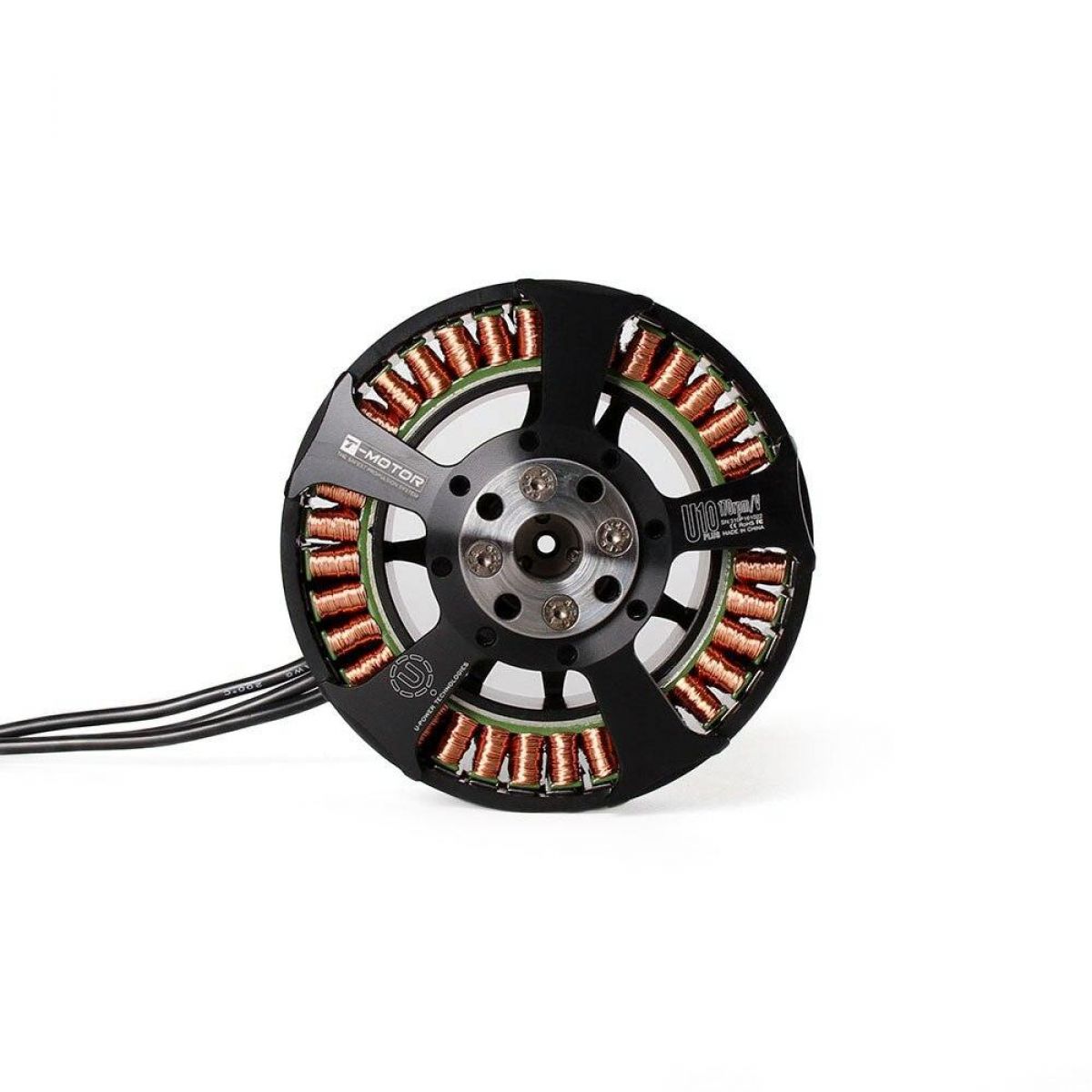 T-Motor U10 Plus KV170 6-10S 12кг тяга мотор для мультикоптеров, гексакоптеров, БПЛА T-Motor U10 Plus KV170 6-10S 12кг тяга мотор для мультикоптеров, гексакоптеров, БПЛА