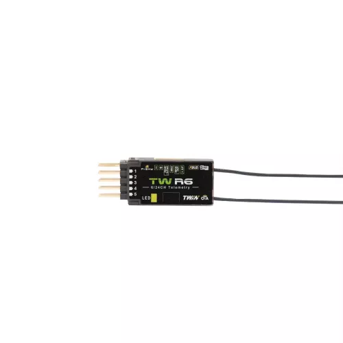 FrSky TW R6 DUAL приёмник 2.4ГГц, двойной диапазон, 6 каналов PWM, TWIN Dual 2.4G Band
