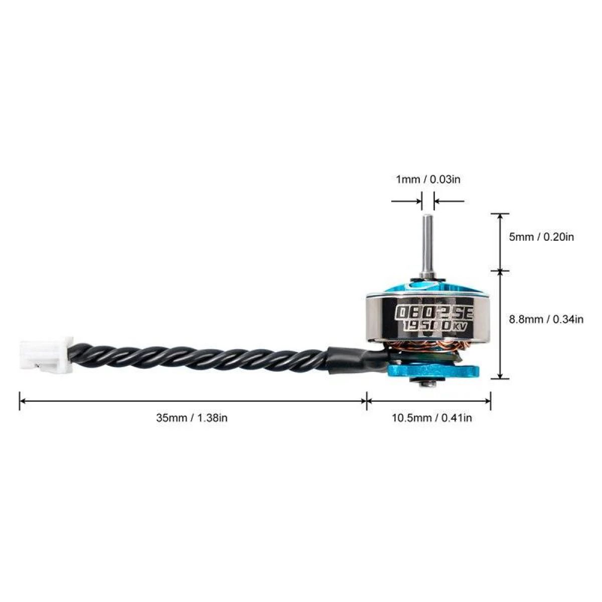 Бесколлекторные моторы BETAFPV 0802SE 19500KV (версия 2022) Бесколлекторные моторы BETAFPV 0802SE 19500KV (версия 2022)