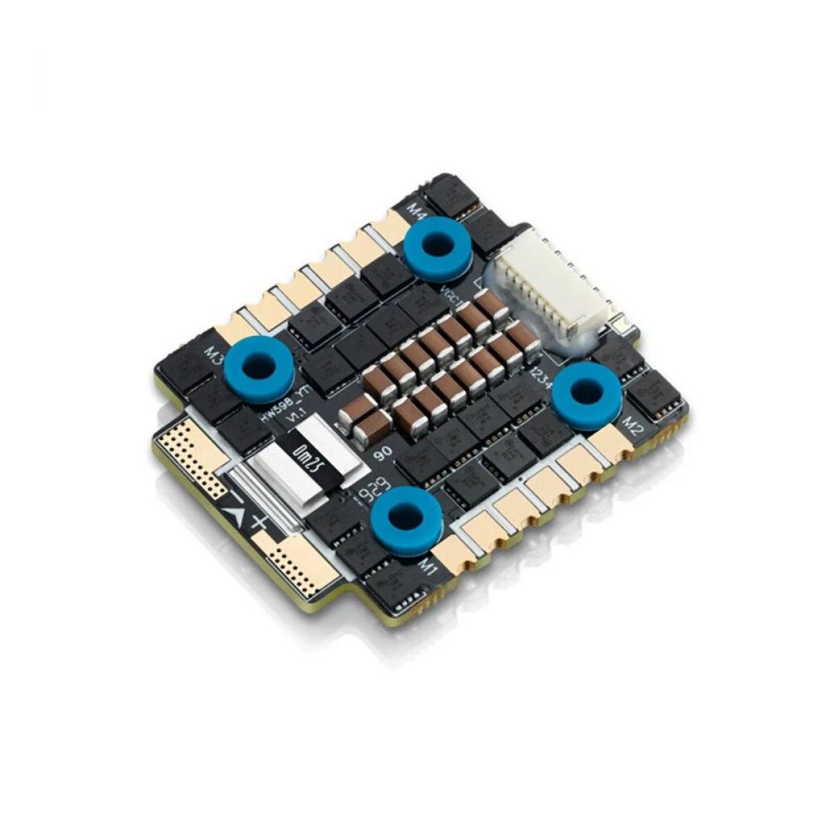 Hobbywing XRotor Micro 40A 4в1 ESC 20x20мм BLHeli_32 Dshot1200 для FPV гоночных и фристайл дронов Hobbywing XRotor Micro 40A 4в1 ESC 20x20мм BLHeli_32 Dshot1200 для FPV гоночных и фристайл дронов
