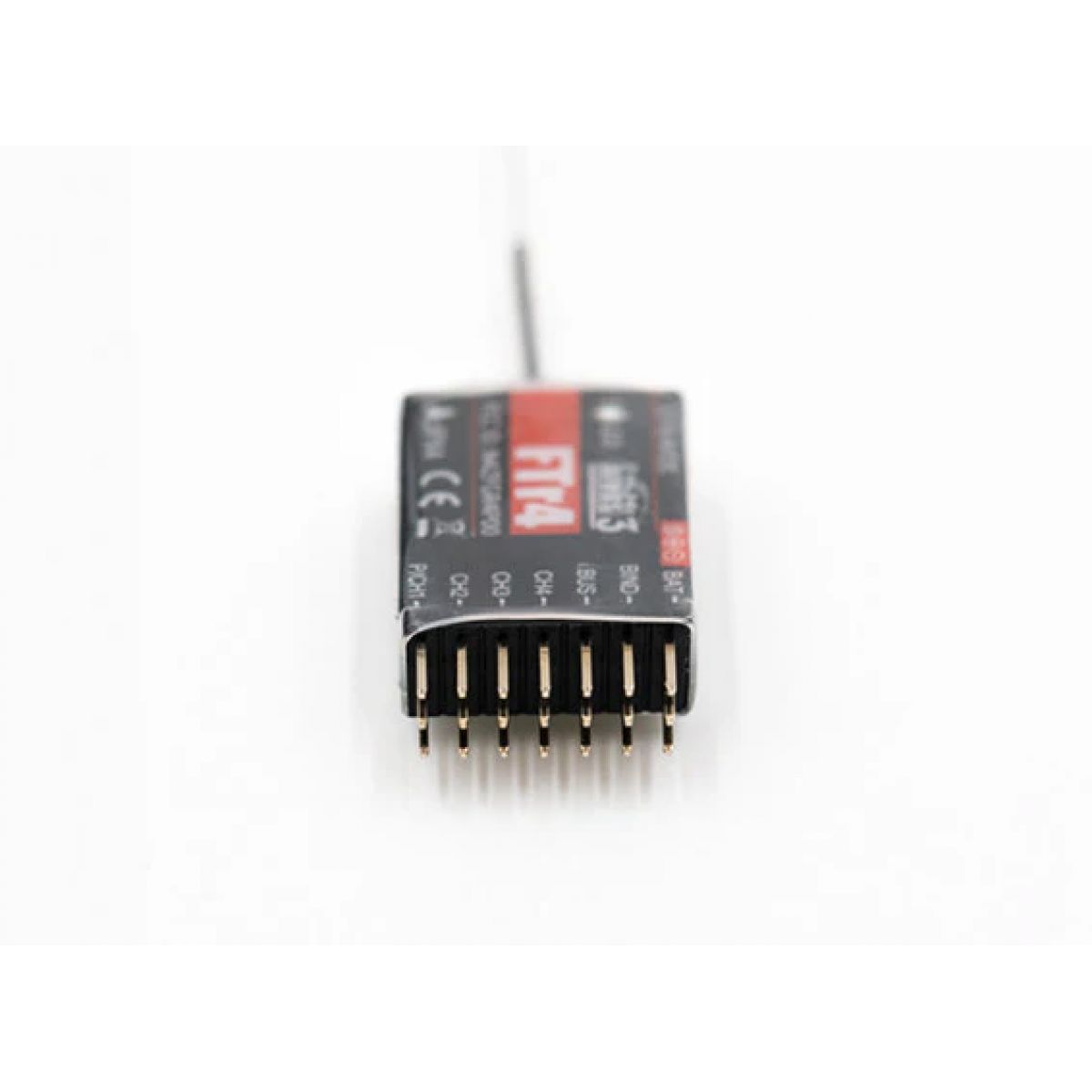 FLYSKY FTr4 2.4 ГГц 4-канальный приёмник, S-Bus/i-Bus/PPM/PWM, для NB4 и PL18 FLYSKY FTr4 2.4 ГГц 4-канальный приёмник, S-Bus/i-Bus/PPM/PWM, для NB4 и PL18