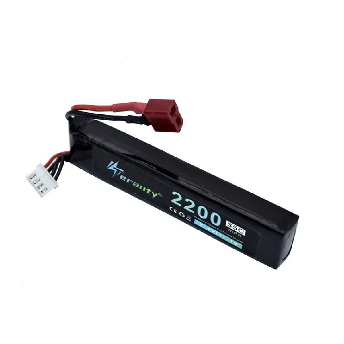 Аккумулятор 2200мАч 35C 11.1В 3S LiPo для водяных и страйкбольных пистолетов, RC, игрушек Аккумулятор 2200мАч 35C 11.1В 3S LiPo для водяных и страйкбольных пистолетов, RC, игрушек