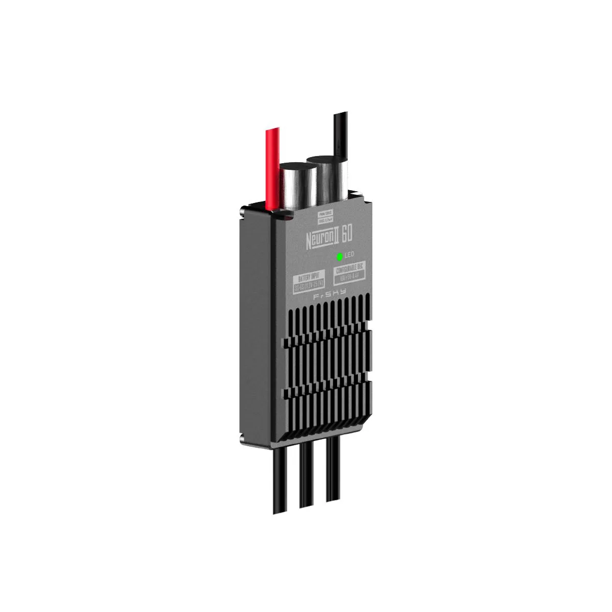 Фирменный ESC FrSky Neuron2 60A для аккумуляторов 3S–6S Фирменный ESC FrSky Neuron2 60A для аккумуляторов 3S–6S