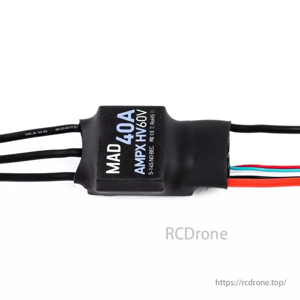 MAD AMPX 40A (5-14S) ESC для дрона с радиатором MAD AMPX 40A (5-14S) ESC для дрона с радиатором