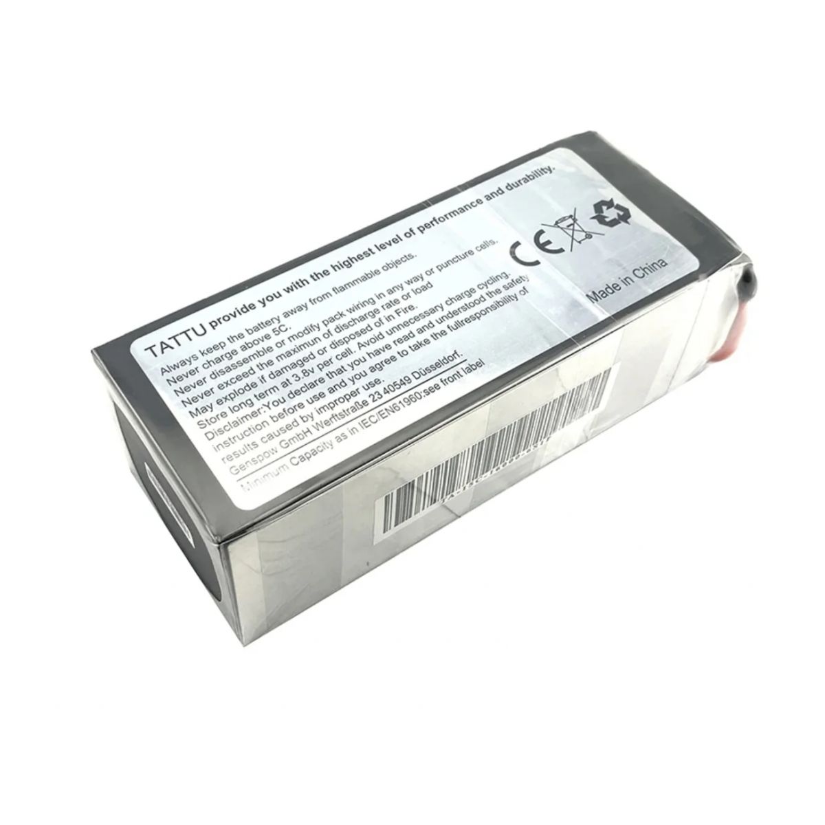 Аккумулятор Tattu 6S 10000mAh 25C 22.2V LiPo для дрона Аккумулятор Tattu 6S 10000mAh 25C 22.2V LiPo для дрона
