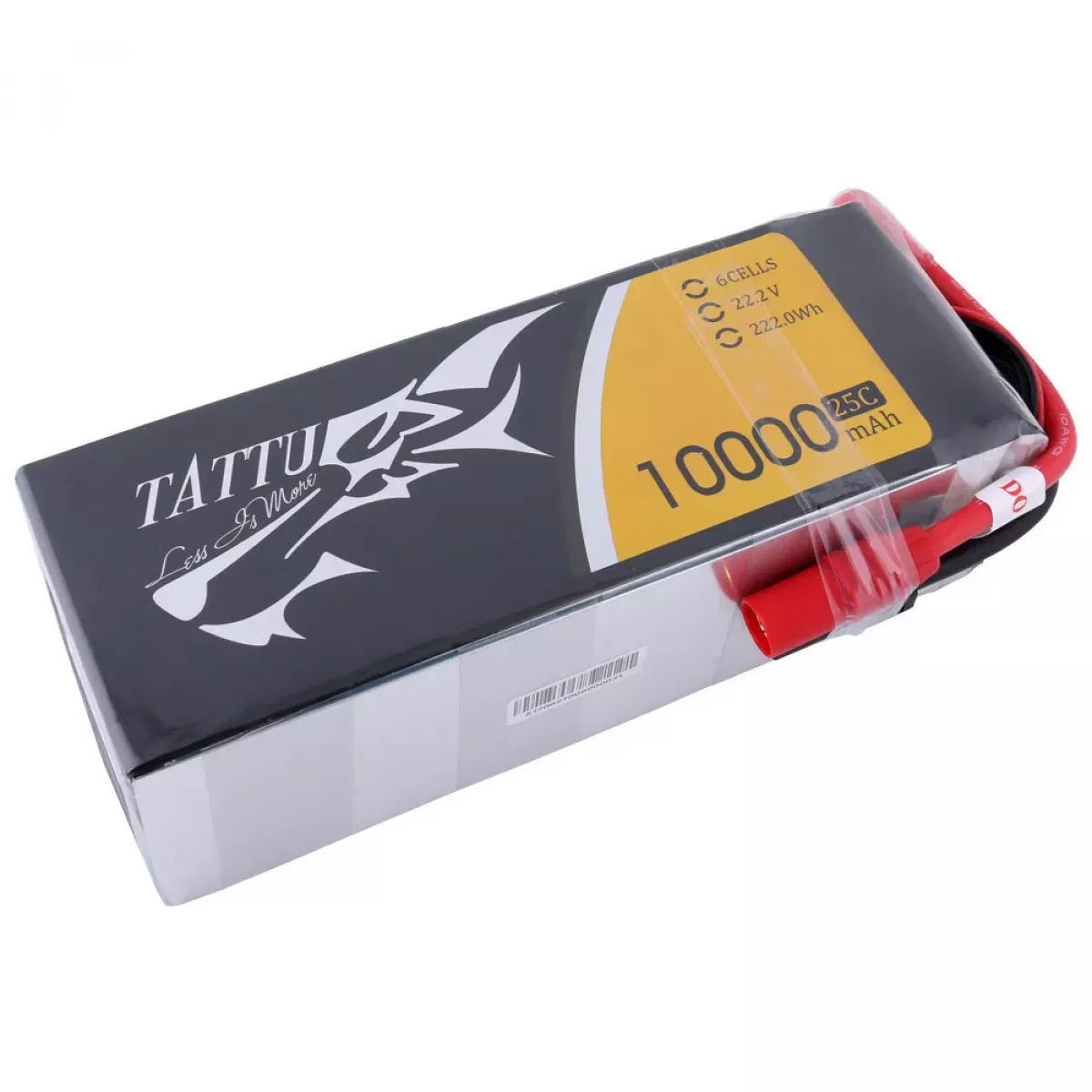 Аккумулятор Tattu 6S 10000mAh 25C 22.2V LiPo для дрона Аккумулятор Tattu 6S 10000mAh 25C 22.2V LiPo для дрона