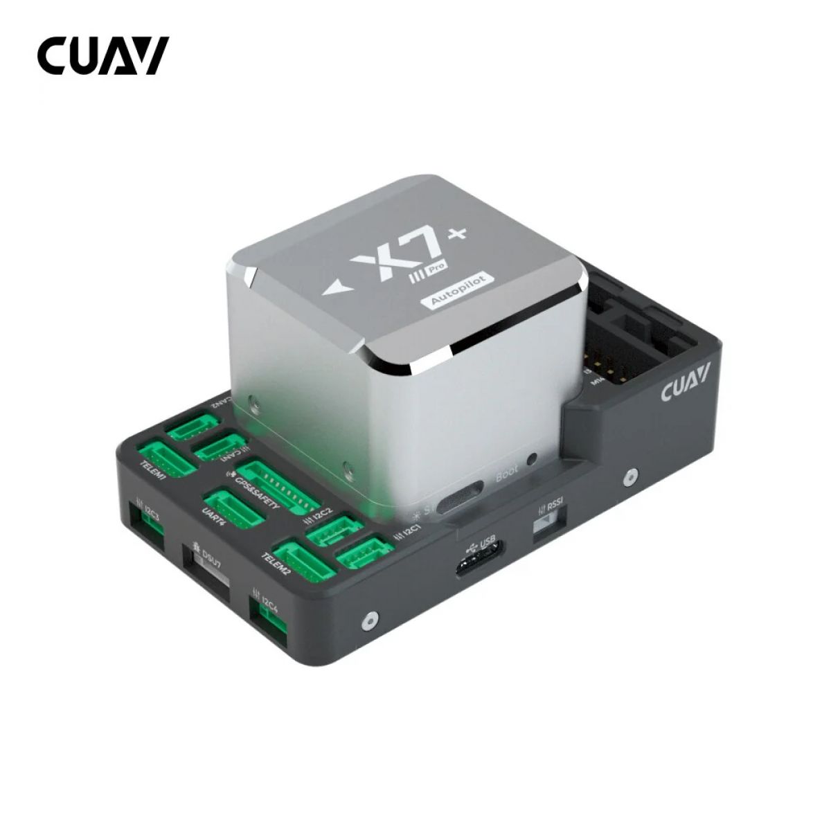 CUAV X7+ PRO — полётный контроллер FPV дрона, поддержка PX4, ArduPilot, Pixhawk, квадрокоптер CUAV X7+ PRO — полётный контроллер FPV дрона, поддержка PX4, ArduPilot, Pixhawk, квадрокоптер