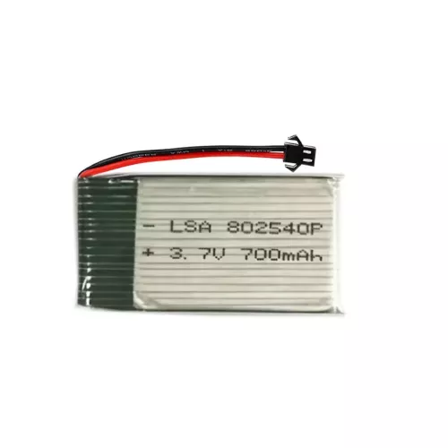 Аккумулятор 802540 25C 3.7V 700мАч с разъемом SM для дрона и авиамодели