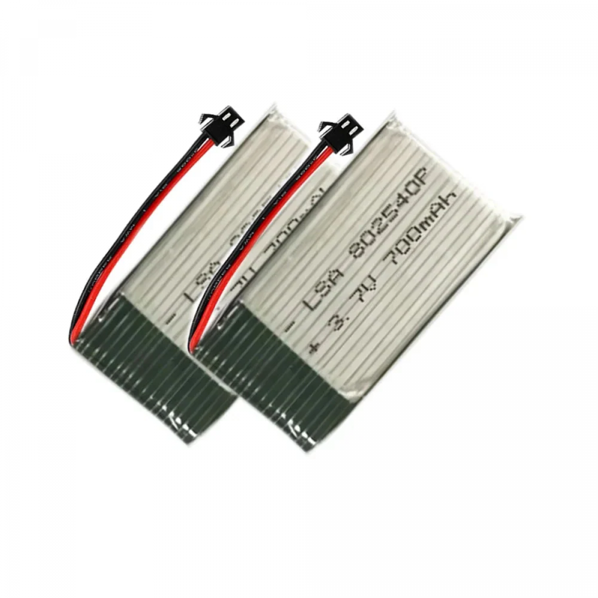 Аккумулятор 802540 25C 3.7V 700мАч с разъемом SM для дрона и авиамодели Аккумулятор 802540 25C 3.7V 700мАч с разъемом SM для дрона и авиамодели