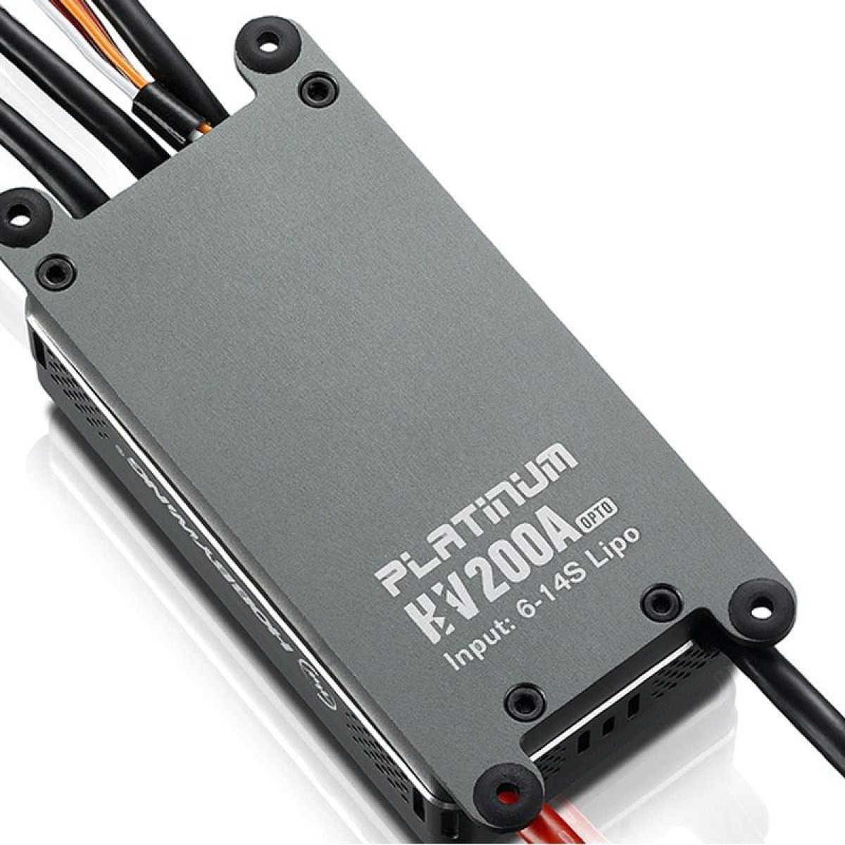 Бесколлекторный ESC Hobbywing Platinum HV 200A V4.1 6-14S Lipo SBEC/OPTO для квадрокоптера и вертолёта Бесколлекторный ESC Hobbywing Platinum HV 200A V4.1 6-14S Lipo SBEC/OPTO для квадрокоптера и вертолёта
