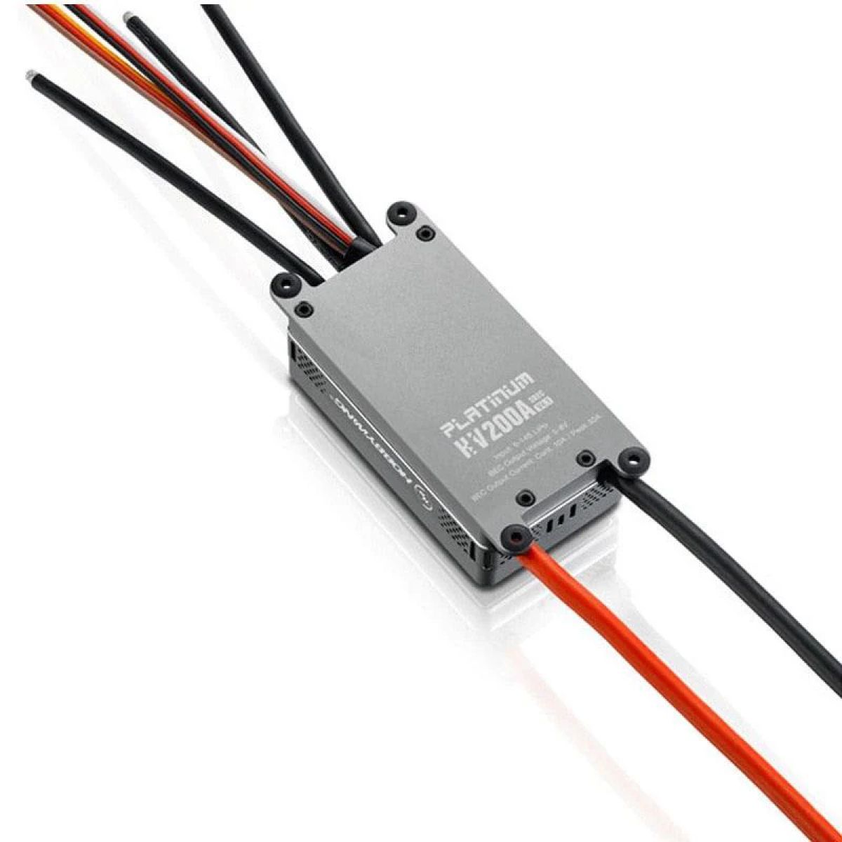 Бесколлекторный ESC Hobbywing Platinum HV 200A V4.1 6-14S Lipo SBEC/OPTO для квадрокоптера и вертолёта Бесколлекторный ESC Hobbywing Platinum HV 200A V4.1 6-14S Lipo SBEC/OPTO для квадрокоптера и вертолёта