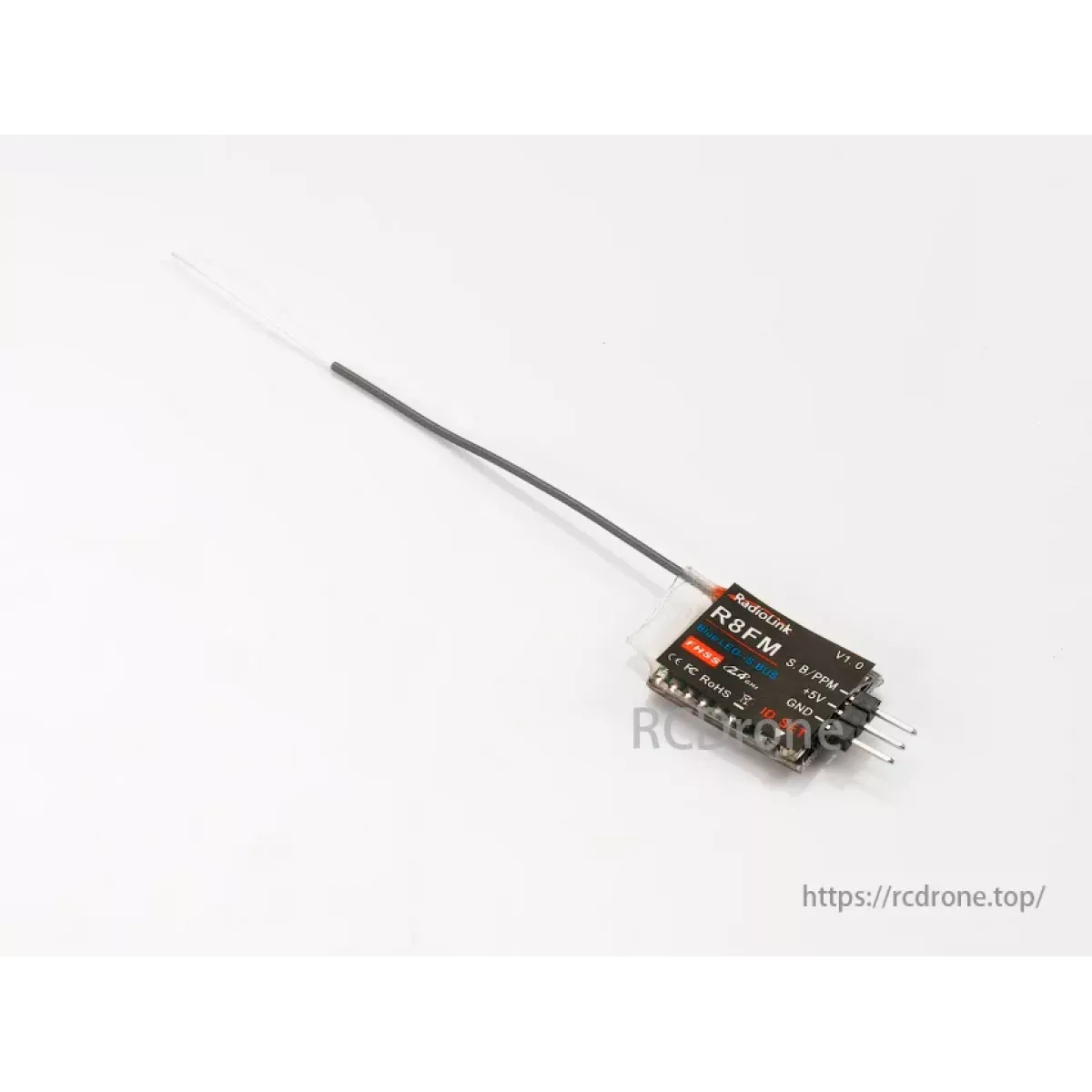 Приёмник RadioLink R8FM 8 каналов SBUS/PPM 2.4ГГц FHSS для FPV дронов Приёмник RadioLink R8FM 8 каналов SBUS/PPM 2.4ГГц FHSS для FPV дронов