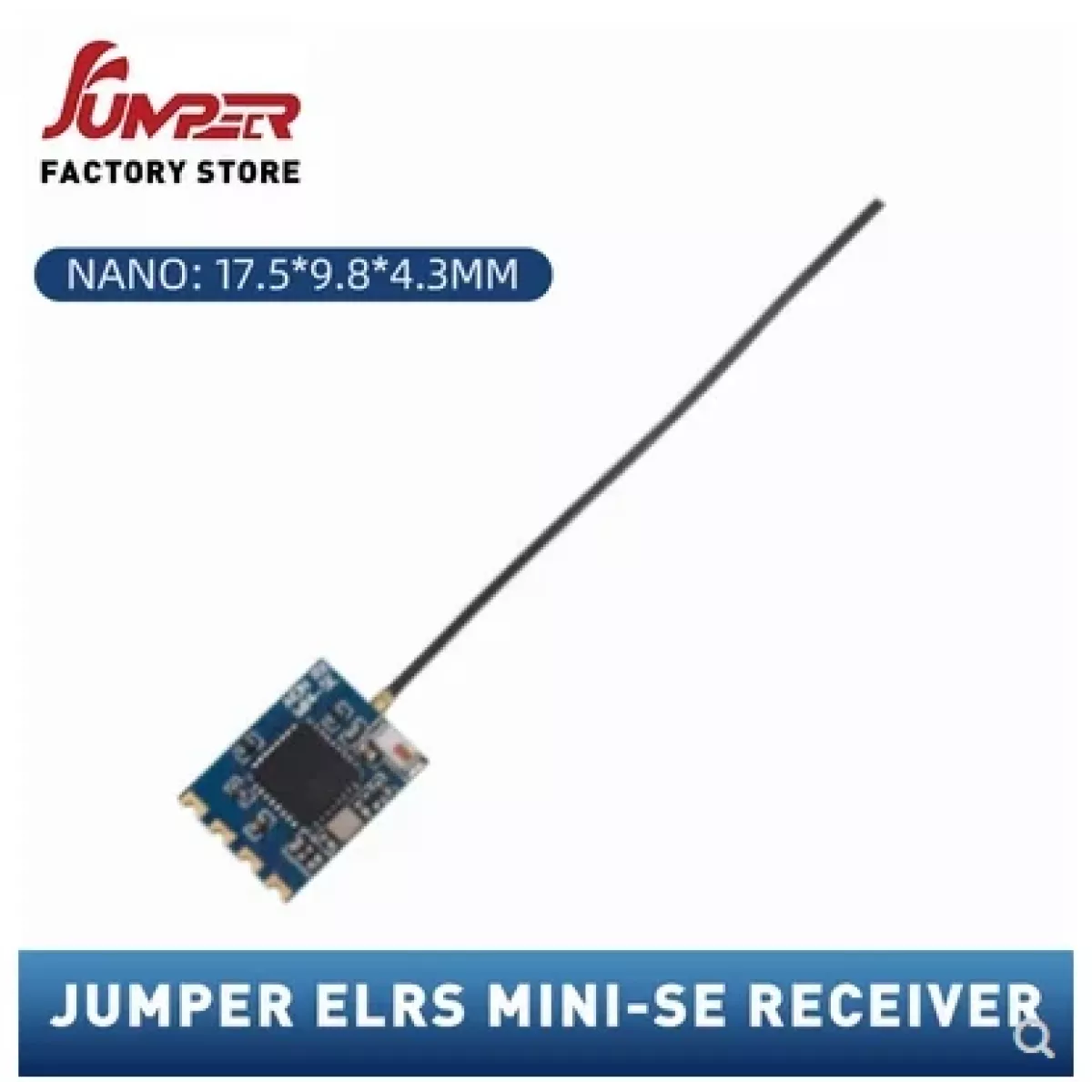 Приёмник Jumper ELRS Aion RX mini/mini SE/NANO 2.4ГГц 16CH для FPV дрона, дальность 5 км Приёмник Jumper ELRS Aion RX mini/mini SE/NANO 2.4ГГц 16CH для FPV дрона, дальность 5 км