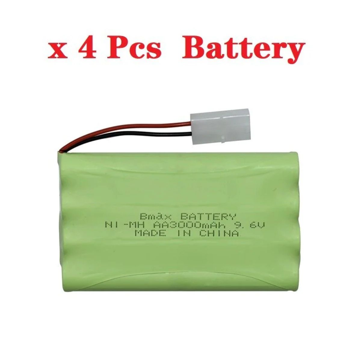 Перезаряжаемый аккумулятор Teranty 9.6V 3000mAh NiMH AA для RC игрушек, машин, танков, лодок, 5 шт. Перезаряжаемый аккумулятор Teranty 9.6V 3000mAh NiMH AA для RC игрушек, машин, танков, лодок, 5 шт.