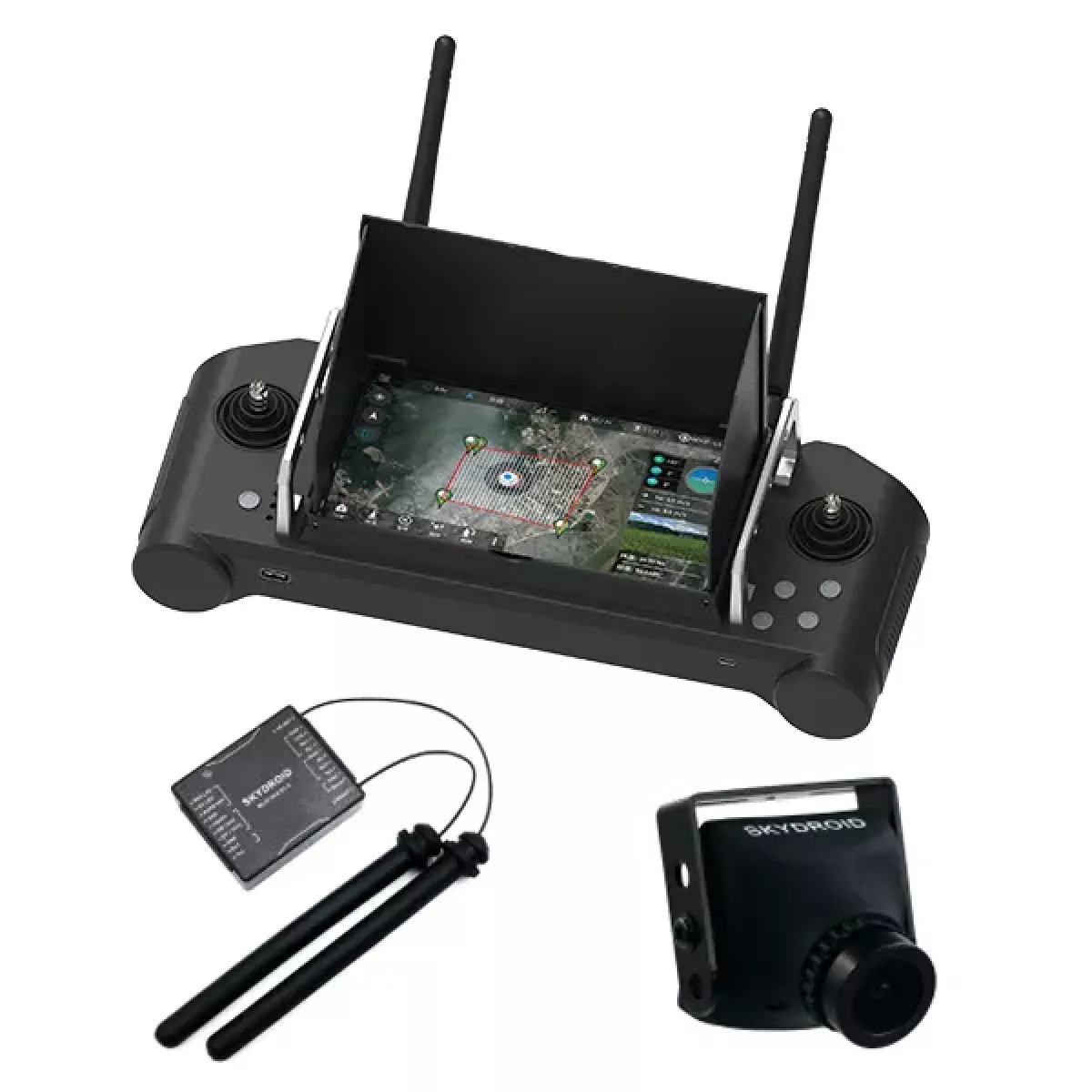 Пульт Skydroid SG12 — 20 км, 2.4ГГц, управление, видео и телеметрия для БПЛА Пульт Skydroid SG12 — 20 км, 2.4ГГц, управление, видео и телеметрия для БПЛА